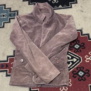 Corduroy Blazer in Mauve